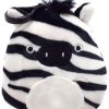 Squishmallows * | Flash Sale Squishmallows Freddie The Zebra 4-Inch Plush Hanger