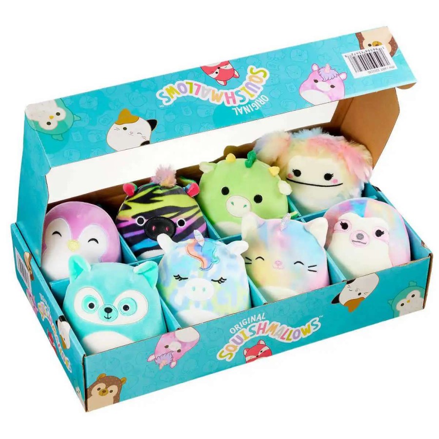 Squishmallows * | New Squishmallows Fantasy & Wildlife Galeria, Safiyah, Piper, Dexter, Zaylee, Whim, Nazina, & Lance Exclusive 5-Inch Plush 8-Pack Set [Version 1]