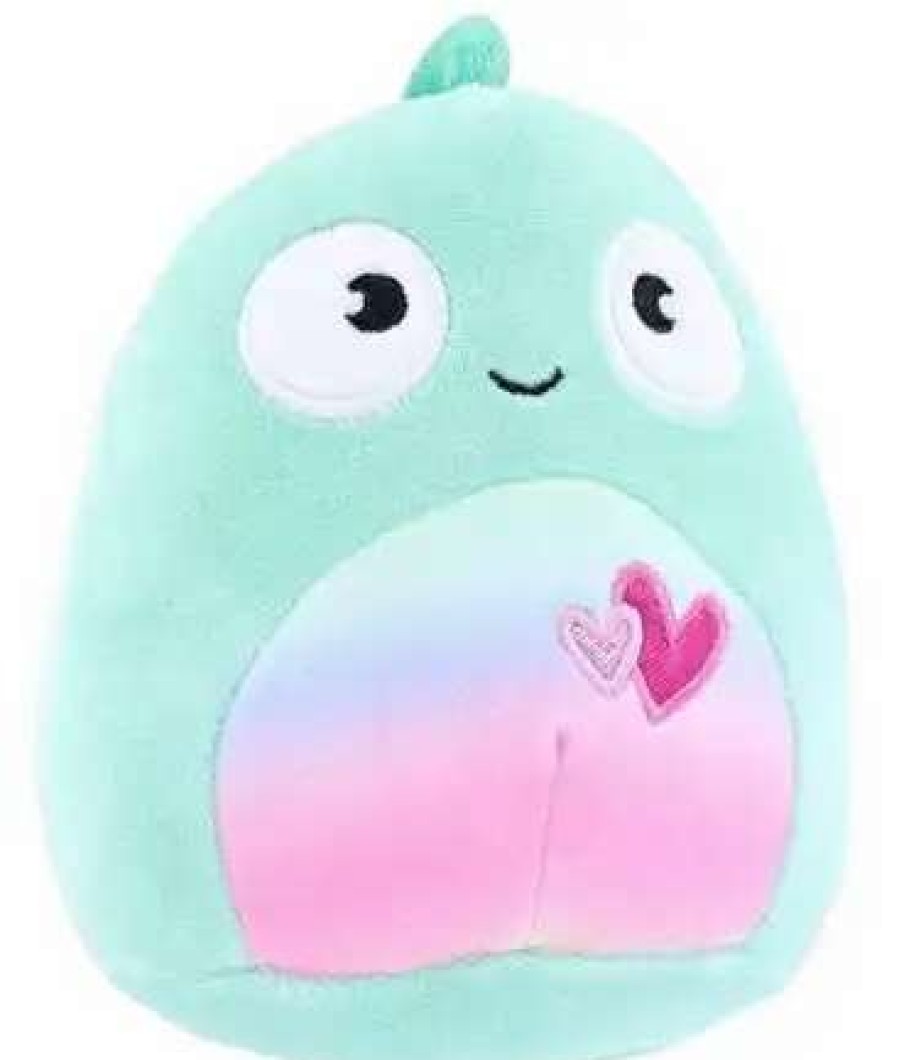 Squishmallows * | Cheapest Squishmallows Valentine Kent The Lizard 5-Inch Plush