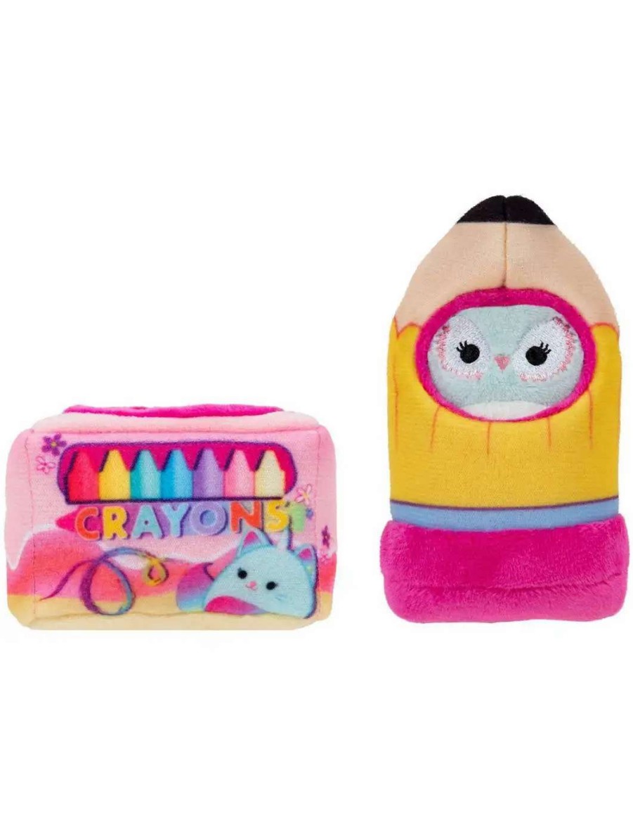 Squishmallows * | Coupon Squishmallows Squishville! Star Student 2-Inch Mini Plush Set