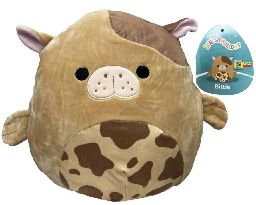 Squishmallows * | Best Reviews Of Squishmallows Bittie The Chocolate Milk Seacow Exclusive 12-Inch Plush