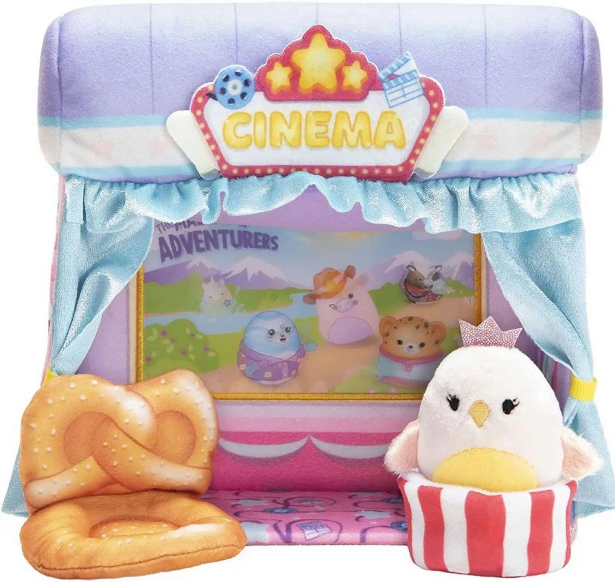 Squishmallows * | Buy Squishmallows Squishville! Squishville Cinema 2-Inch Mini Plush Playset