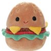 Squishmallows * | Budget Squishmallows Squishville! Carl The Hamburger 2-Inch Mini Plush