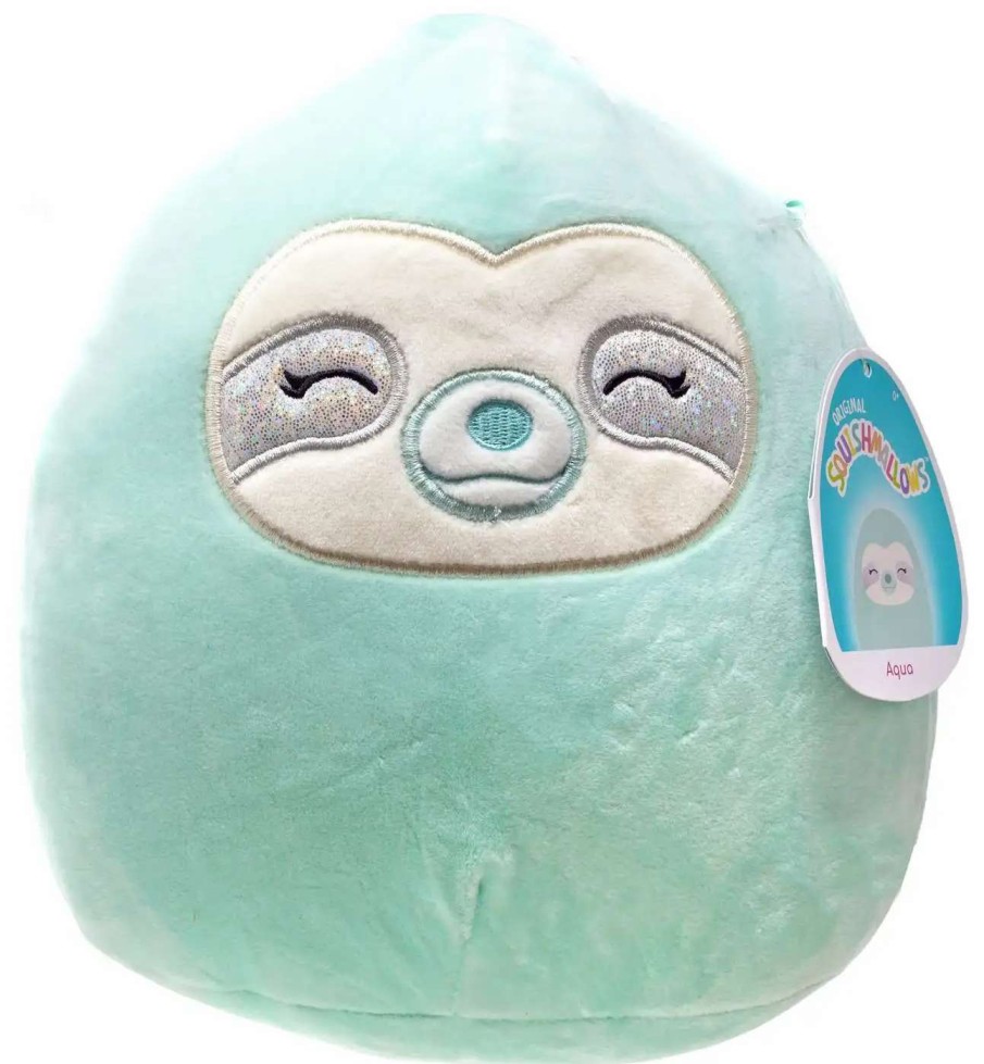 Squishmallows * | Cheap Squishmallows Aqua The Sloth 8-Inch Plush [2022]