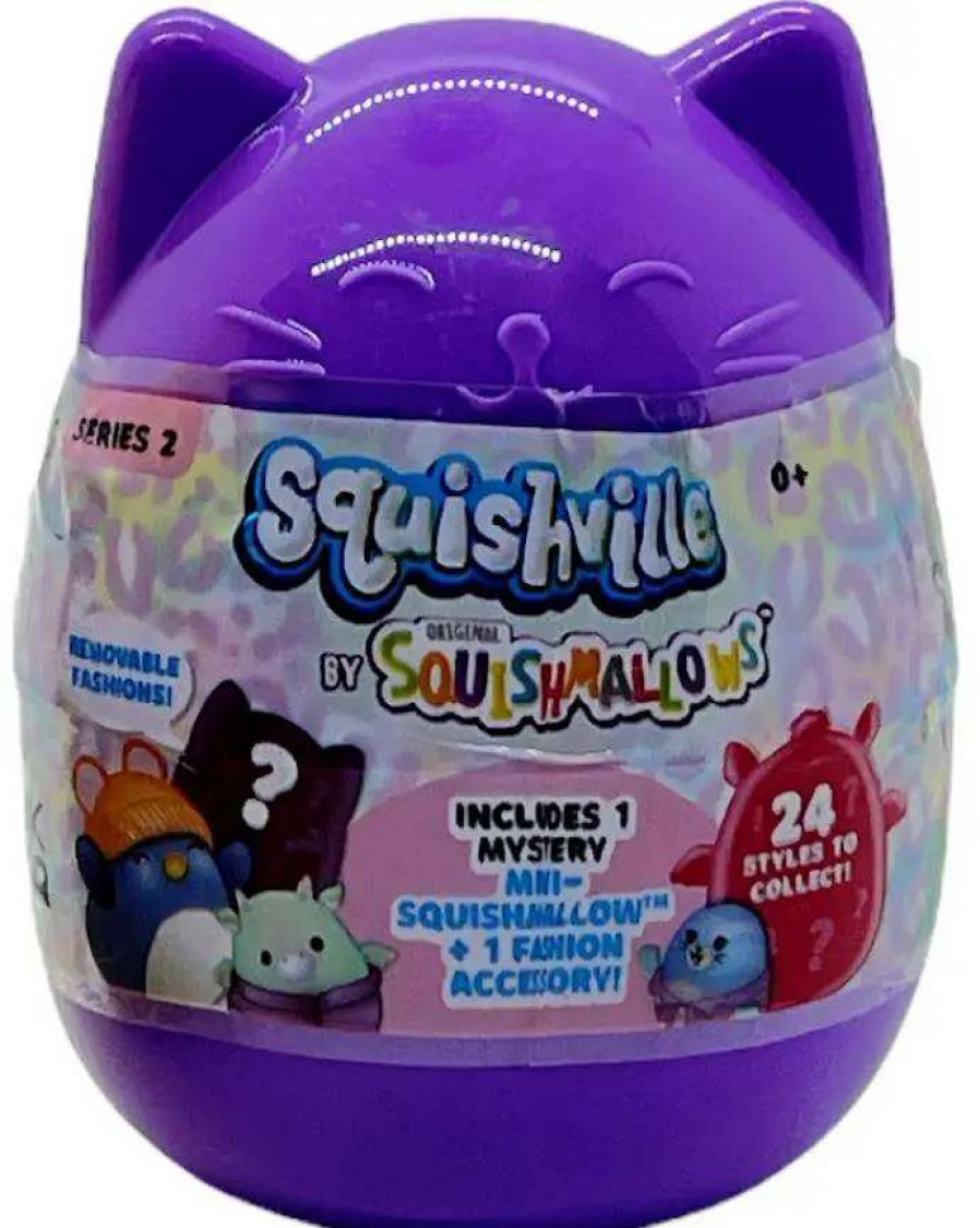 Squishmallows * | Best Deal Squishmallows Squishville! Series 2 Mini Plush Mystery Pack