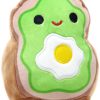 Squishmallows * | Cheapest Squishmallows Food Squad Sinclair The Avocado Toast 5-Inch Plush [With Egg]