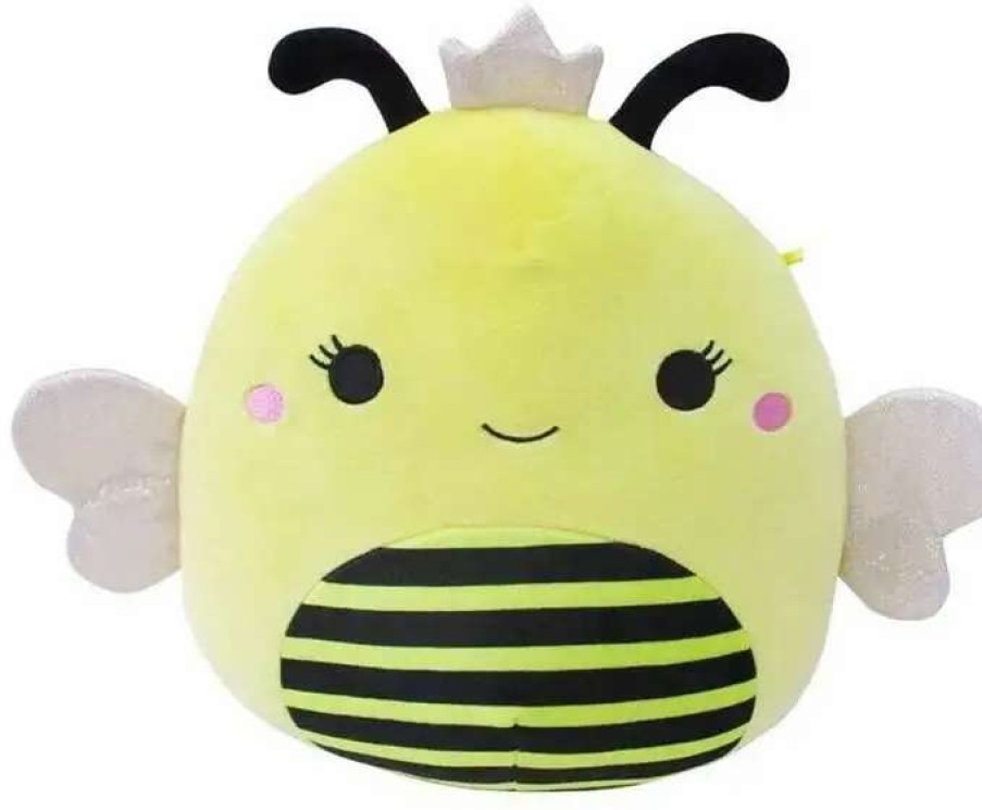 Squishmallows * | Hot Sale Squishmallows Sunny The Bee 8-Inch Plush