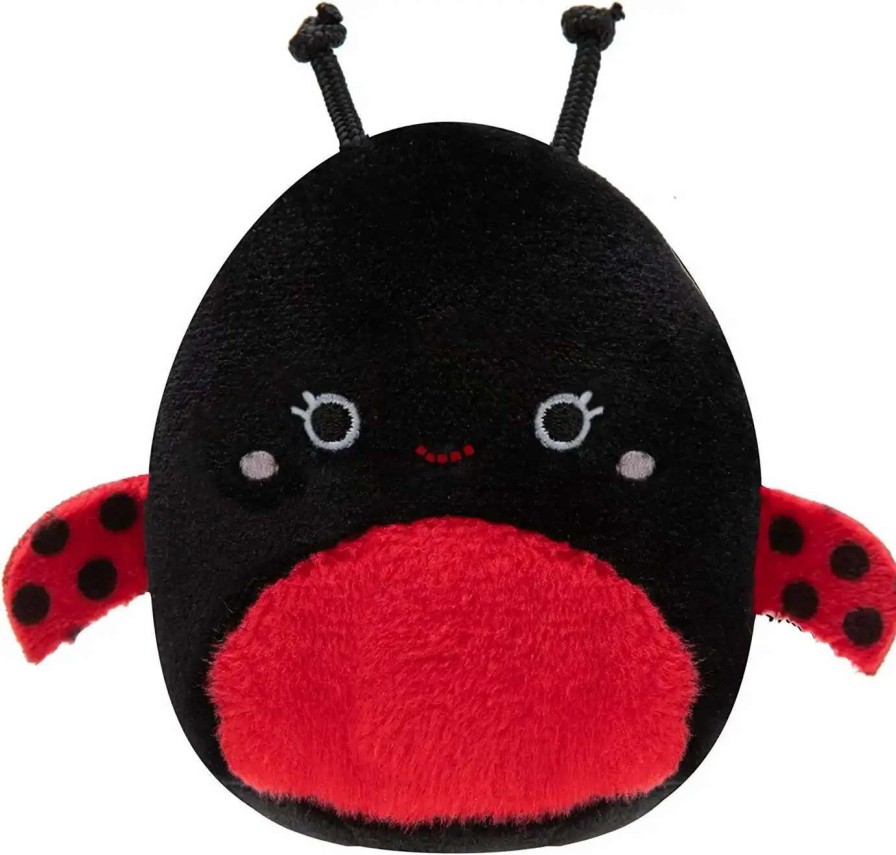 Squishmallows * | Best Pirce Squishmallows Squishville! Trudy The Ladybug 2-Inch Mini Plush