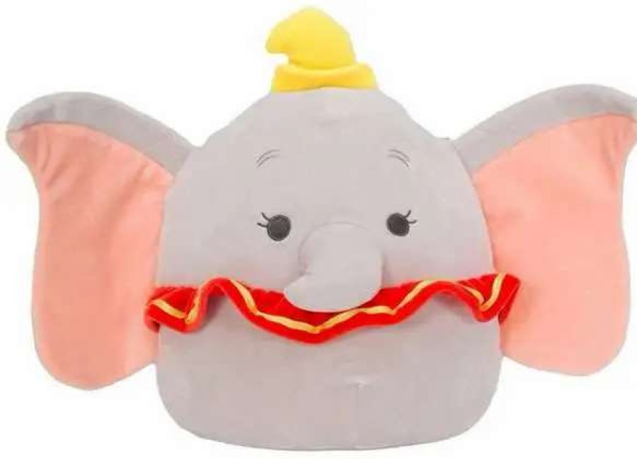 Squishmallows * | Hot Sale Squishmallows Disney Dumbo 8-Inch Plush