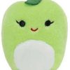 Squishmallows * | Buy Squishmallows Squishville! Ashley Green Apple 2-Inch Mini Plush