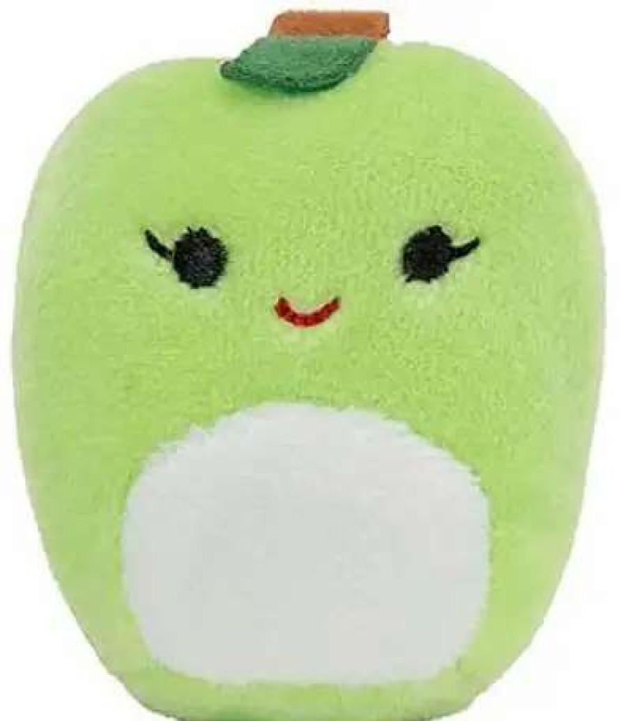 Squishmallows * | Buy Squishmallows Squishville! Ashley Green Apple 2-Inch Mini Plush