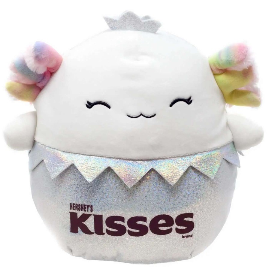 Squishmallows * | Discount Squishmallows Nattie The Axolotl 8-Inch Plush [Hershey'S Kisses]