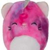 Squishmallows * | Cheap Squishmallows Squishville! Carla The Caticorn 2-Inch Mini Plush