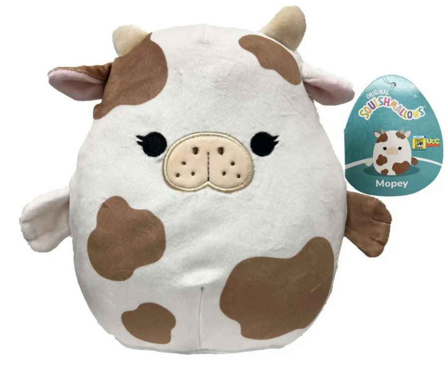 Squishmallows * | Best Sale Squishmallows Mopey The Brown & White Seacow Exclusive 12-Inch Plush