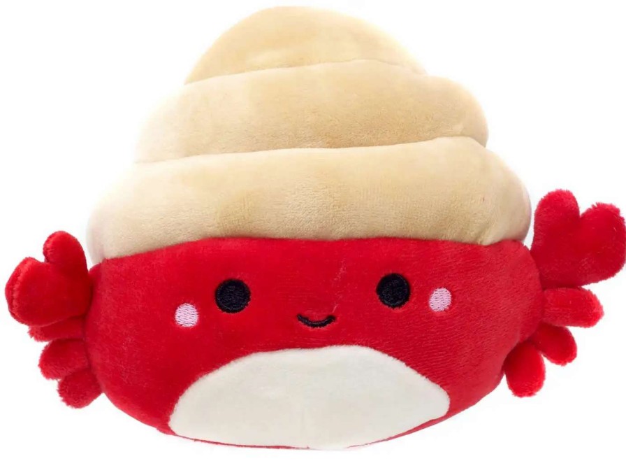 Squishmallows * | Outlet Squishmallows Sealife Squad Indie The Hermit Crab 5-Inch Plush