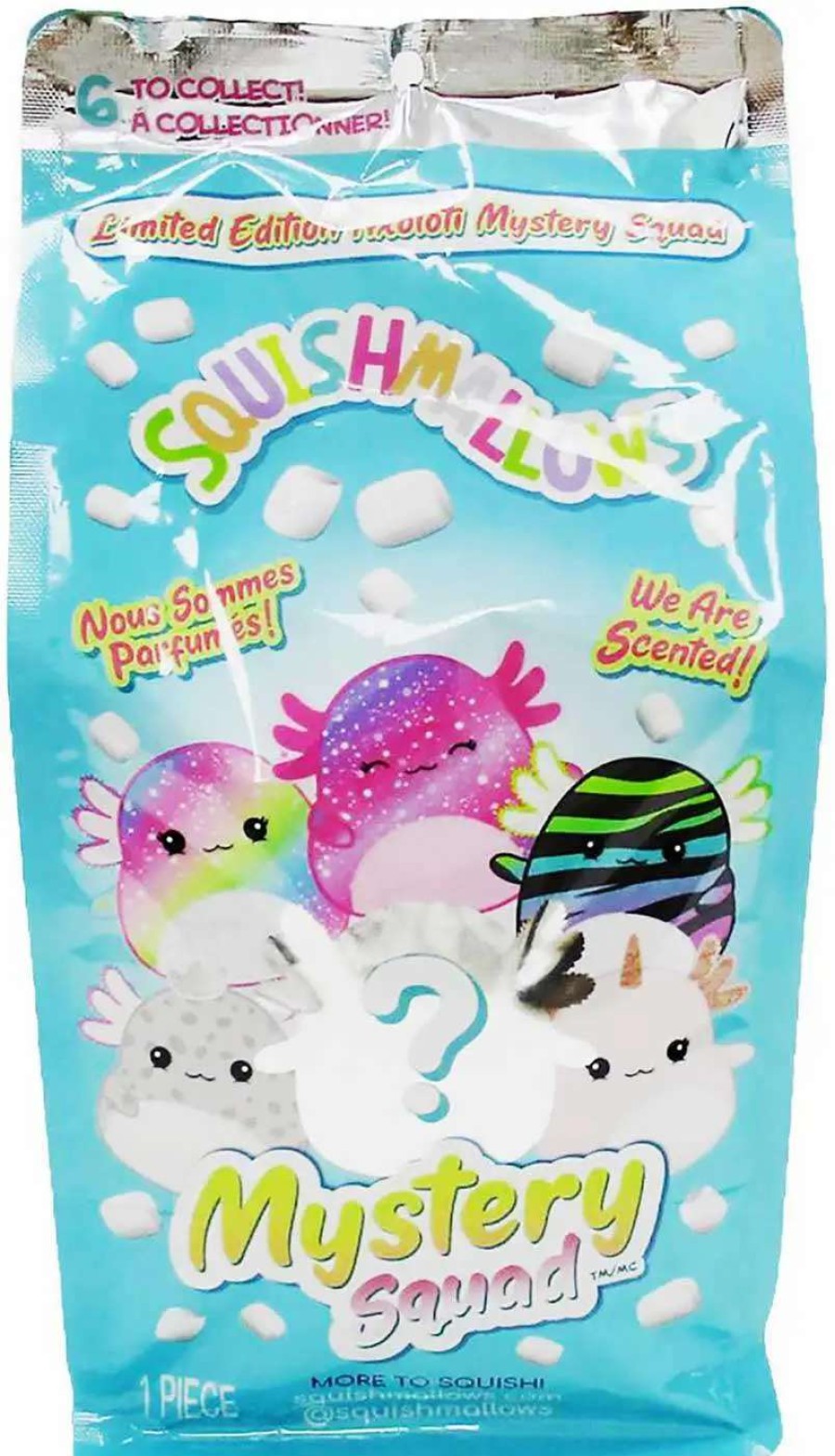 Squishmallows * | Wholesale Squishmallows Axolotl Mystery Squad 8-Inch Mystery Pack