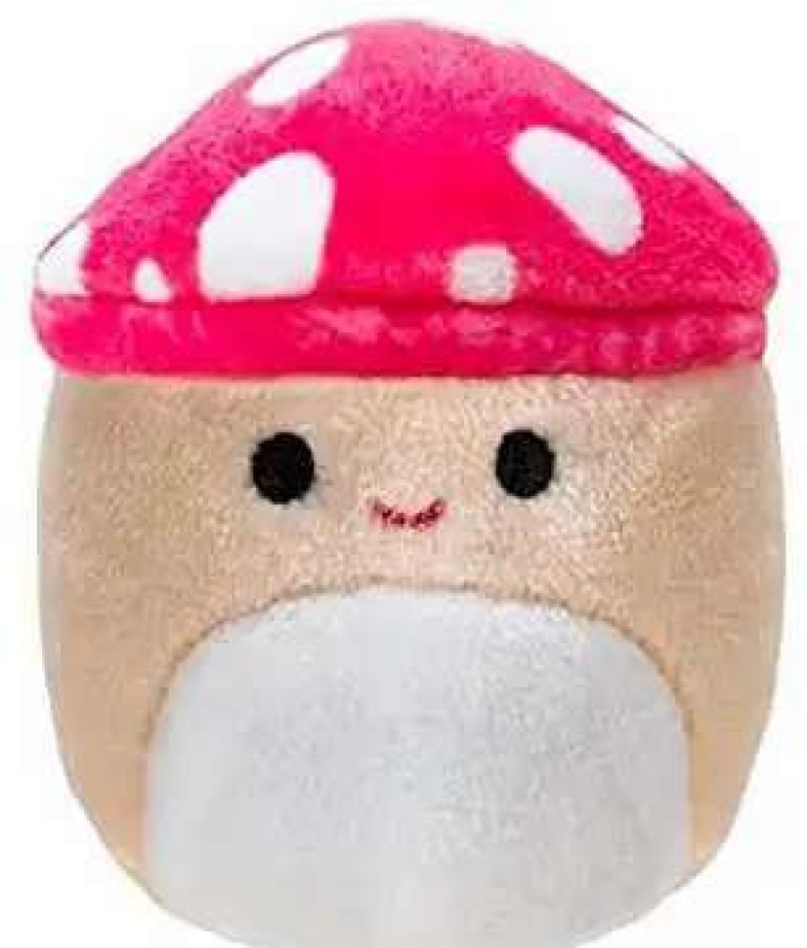 Squishmallows * | Promo Squishmallows Squishville! Malcolm The Mushroom 2-Inch Mini Plush