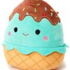 Squishmallows * | Cheapest Squishmallows Food Squad Maya The Mint Ice Cream Sundae 5-Inch Plush