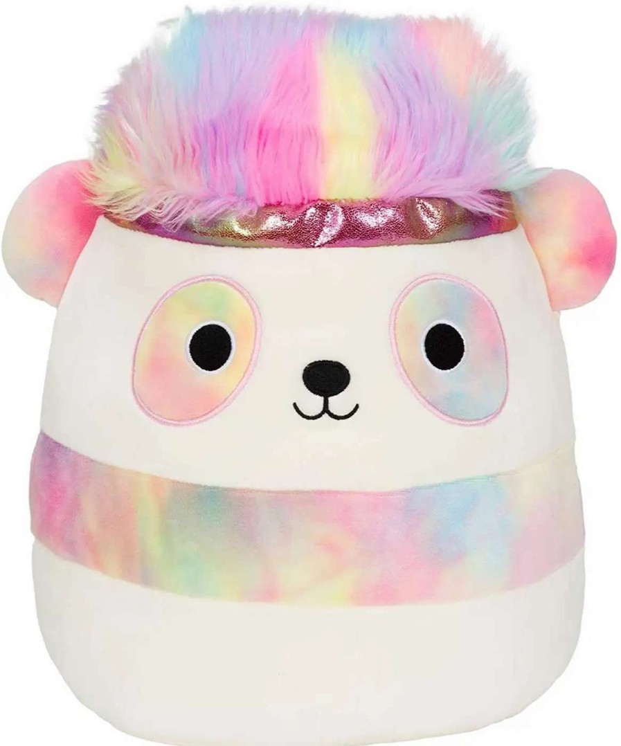 Squishmallows * | Outlet Squishmallows Squish-Doos Pearson The Panda Exclusive 12-Inch Plush