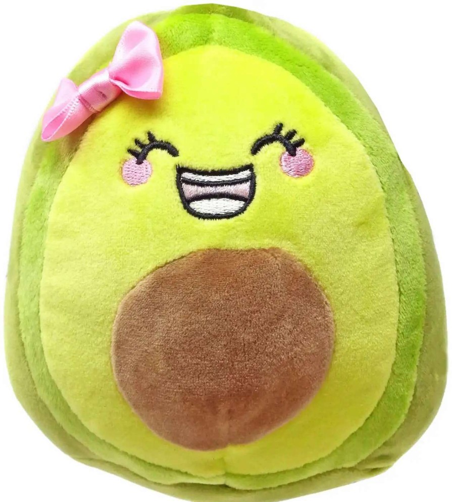 Squishmallows * | Best Reviews Of Squishmallows Aubrey The Avocado Exclusive 5-Inch Plush