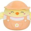 Squishmallows * | Flash Sale Squishmallows Easter Aimee The Chick 12-Inch Plush [Farmer, Orange]