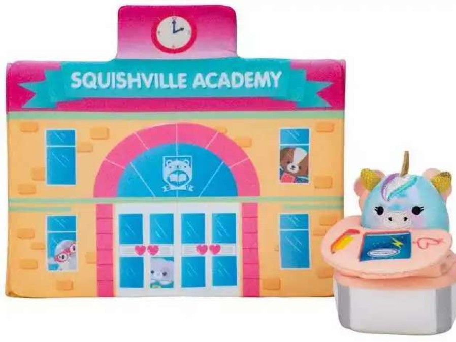 Squishmallows * | New Squishmallows Squishville! Squishville Academy 2-Inch Mini Plush Set