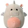 Squishmallows * | Best Sale Squishmallows Haizley The Hippocorn 7-Inch Plush