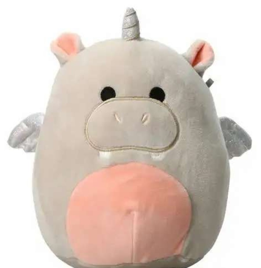 Squishmallows * | Best Sale Squishmallows Haizley The Hippocorn 7-Inch Plush