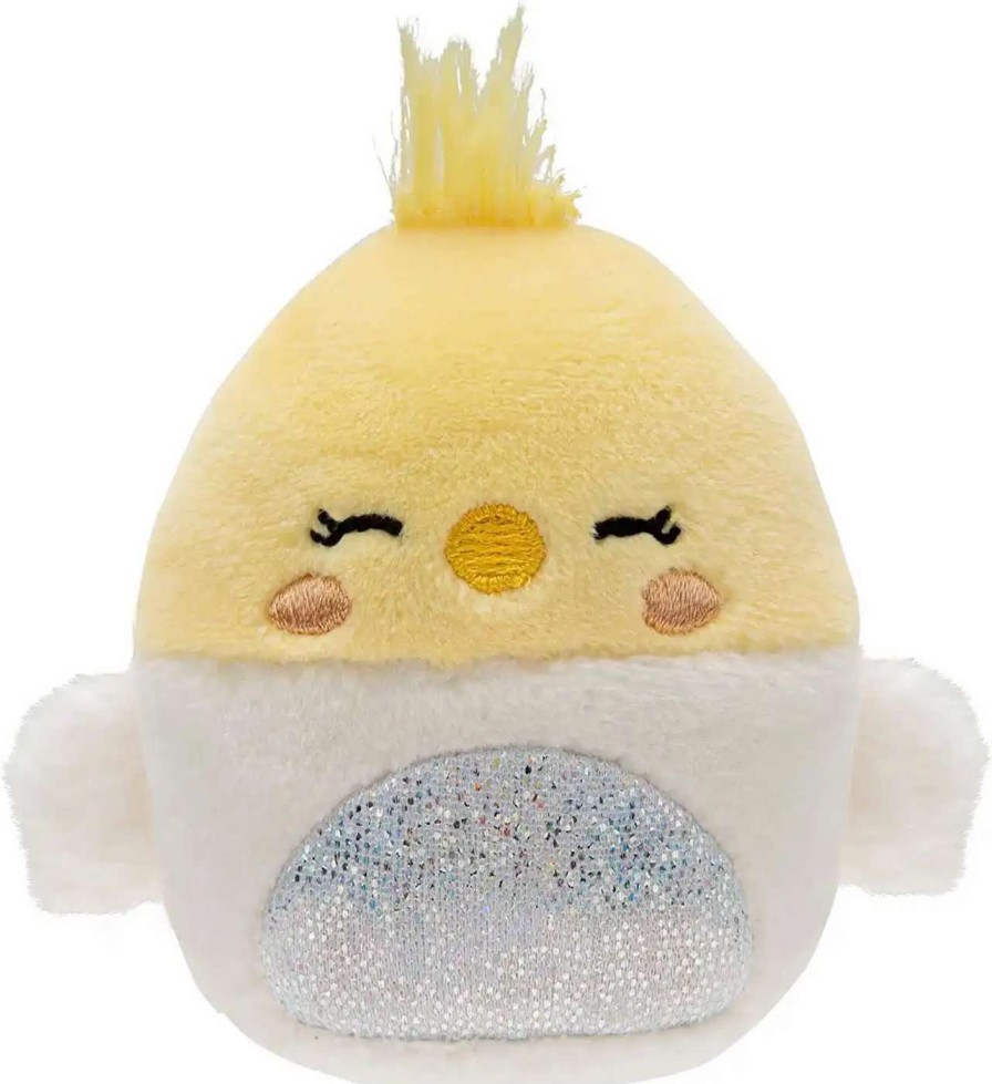 Squishmallows * | Hot Sale Squishmallows Squishville! Charlize The Cockatiel 2-Inch Mini Plush