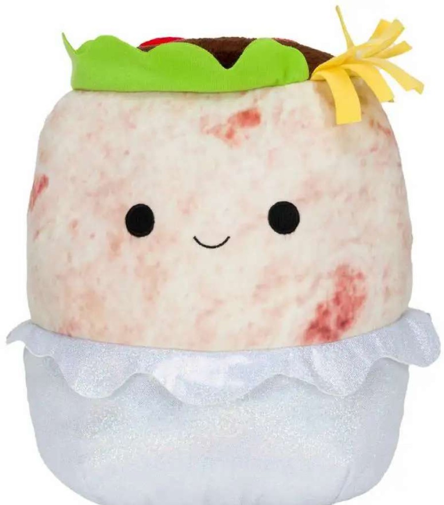 Squishmallows * | Top 10 Squishmallows Food Squad Bernardo The Burrito 5-Inch Plush