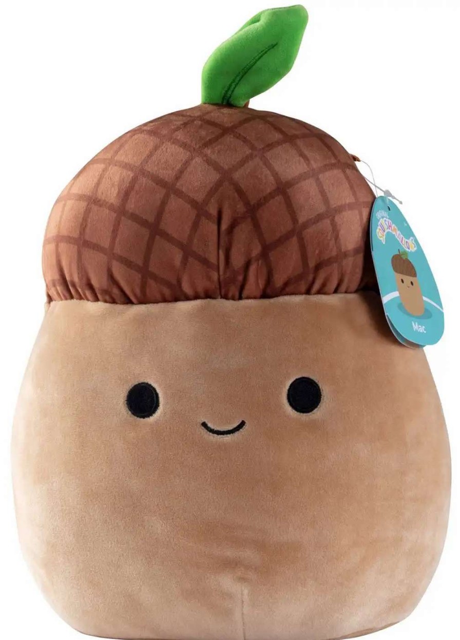 Squishmallows * | Wholesale Squishmallows Mac The Acorn 7-Inch Plush