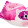 Squishmallows * | Best Deal Squishmallows Squishville! Airplane & Mystery Fashion Accessory 2-Inch Mini Plush [Pink Dog]