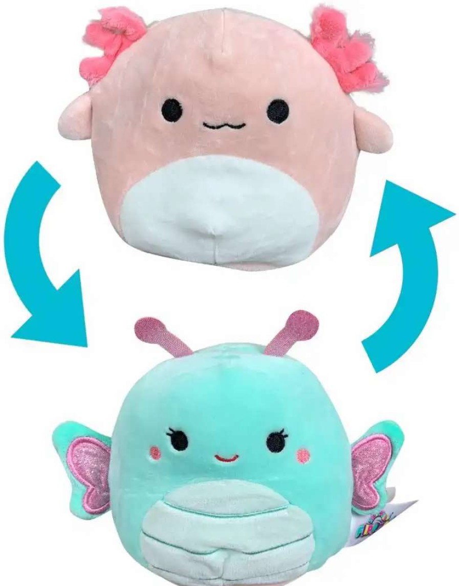 Squishmallows * | Brand New Squishmallows Flip-A-Mallows Archie & Reina 12-Inch Plush