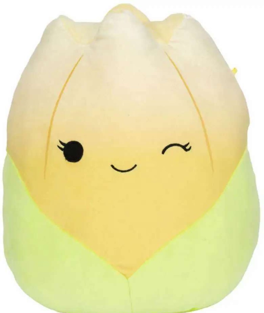 Squishmallows * | Wholesale Squishmallows Jeannie The Yellow Tulip 8-Inch Plush