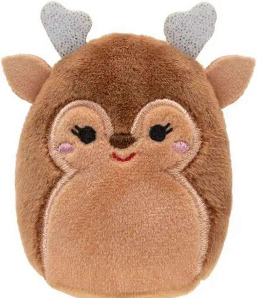 Squishmallows * | Brand New Squishmallows Darla The Reindeer 2-Inch Mini Plush