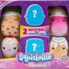 Squishmallows * | Discount Squishmallows Squishville! Sweet Tooth Squad 2-Inch Mini Plush 6-Pack Set