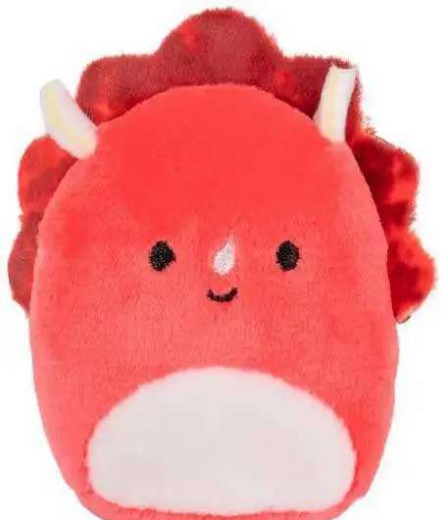 Squishmallows * | Best Reviews Of Squishmallows Squishville! Tristan The Triceratops 2-Inch Mini Plush