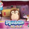 Squishmallows * | Best Deal Squishmallows Squishville! Kitchen Set 2-Inch Mini Plush Playset [With Hans]