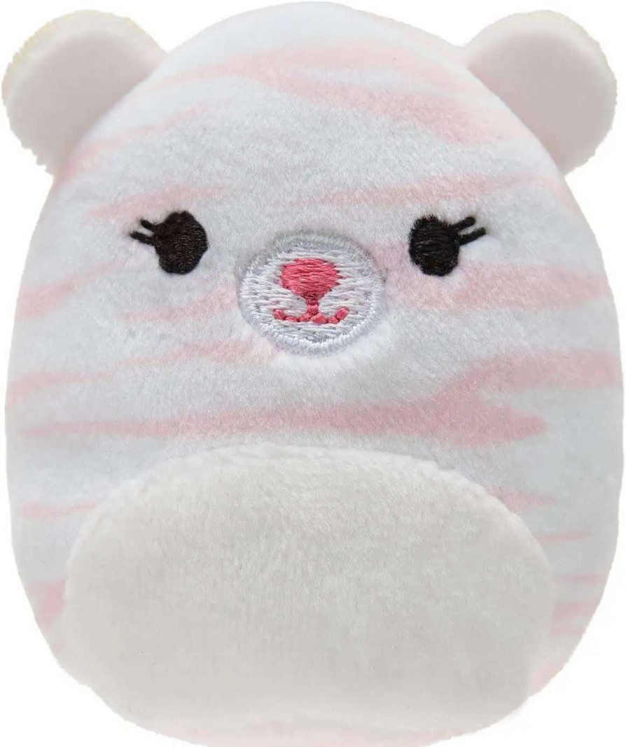 Squishmallows * | Best Sale Squishmallows Pooja The Tiger 2-Inch Mini Plush