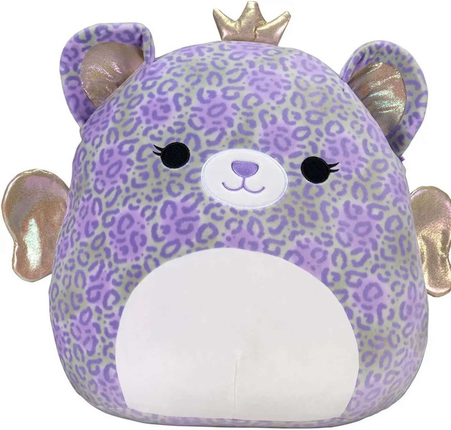 Squishmallows * | Wholesale Squishmallows Ashlyn The Cheetah Fairy 16-Inch Plush