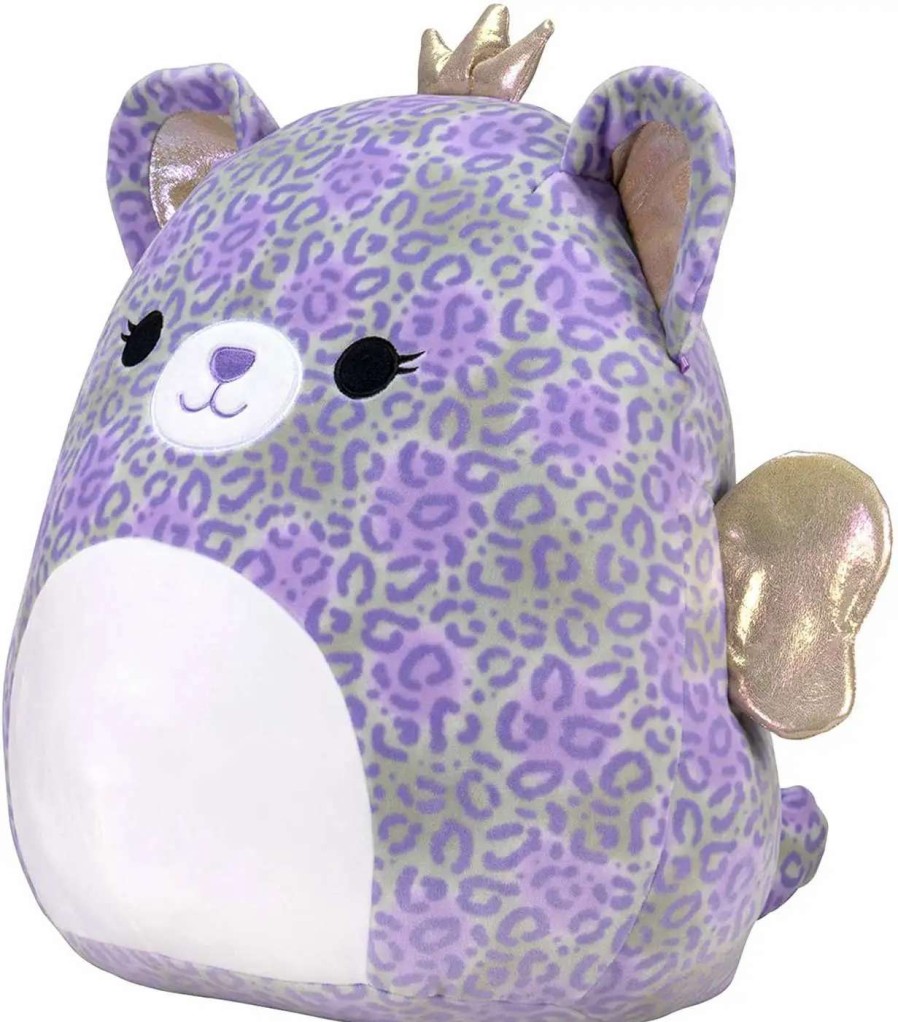 Squishmallows * | Wholesale Squishmallows Ashlyn The Cheetah Fairy 16-Inch Plush