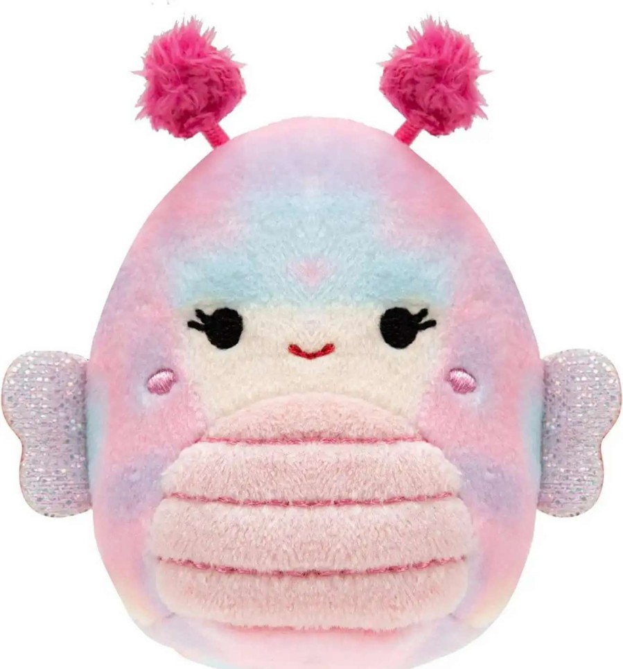 Squishmallows * | Top 10 Squishmallows Squishville! Iris The Butterfly 2-Inch Mini Plush