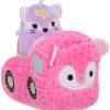 Squishmallows * | Promo Squishmallows Squishville! Foxicorn & Vehicle 2-Inch Mini Plush