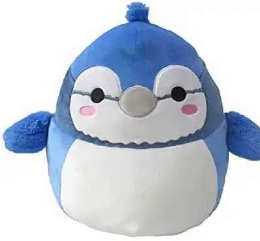 Squishmallows * | Wholesale Squishmallows Babs The Bluejay 8-Inch Plush