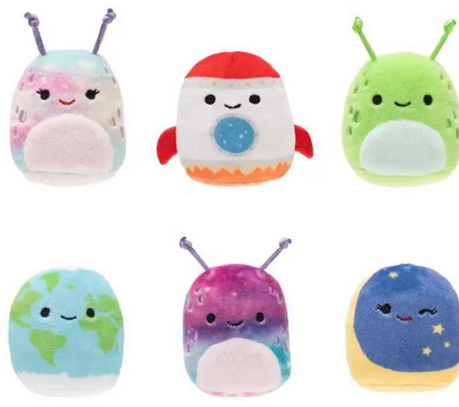 Squishmallows * | Discount Squishmallows Squishville! Space Squad Exclusive 2-Inch Mini Plush 6-Pack Set