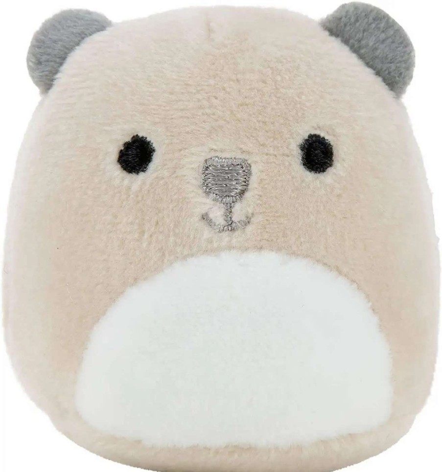 Squishmallows * | Coupon Squishmallows Squishville! Wesley The Wombat 2-Inch Mini Plush