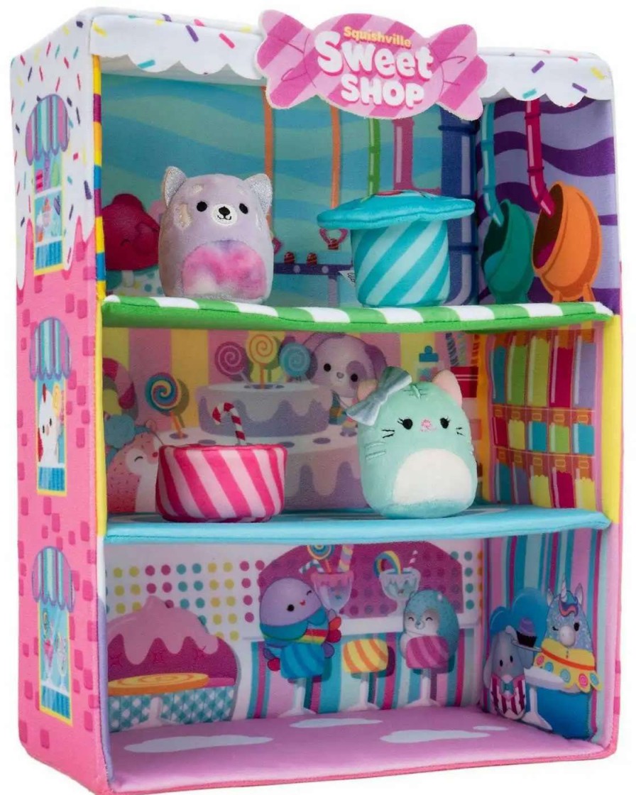 Squishmallows * | Buy Squishmallows Squishville! Sweet Shop 2-Inch Mini Plush Playset