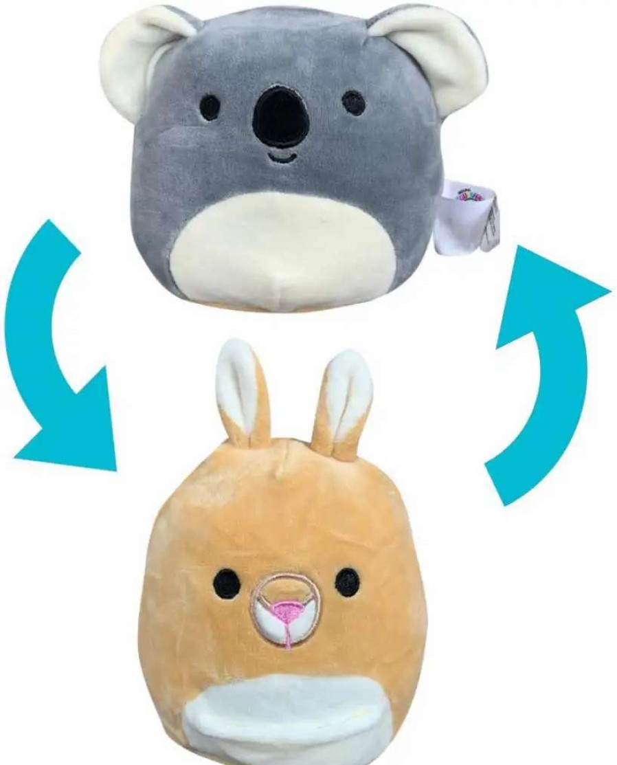 Squishmallows * | Buy Squishmallows Flip-A-Mallows Keely & Kirk 5-Inch Plush