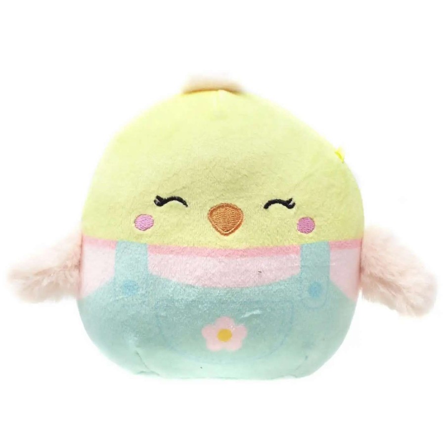 Squishmallows * | Wholesale Squishmallows Easter Aimee The Chick 5-Inch Plush [Farmer, Green]