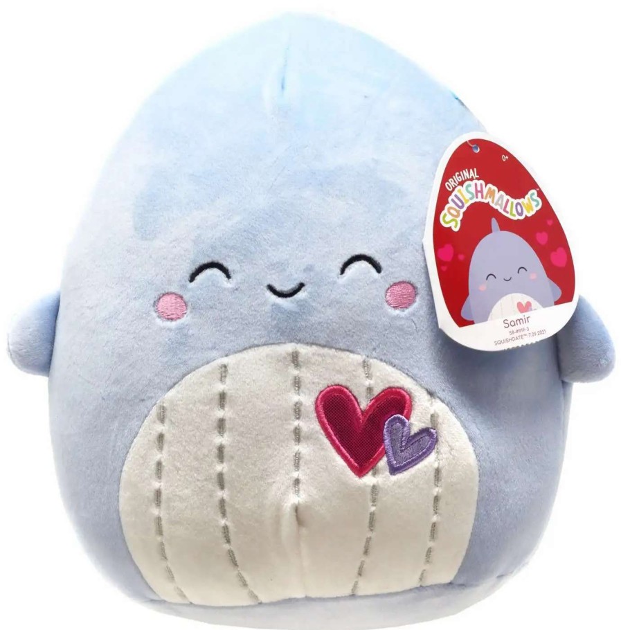 Squishmallows * | Outlet Squishmallows Samir The Blue Whale 9-Inch Plush